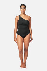 UNE PIECE-Classic One Shoulder BLACK