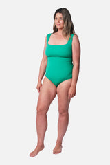UNE PIECE-Classic Square Neck GREEN