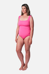 UNE PIECE-Classic Square Neck PINK