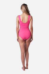 UNE PIECE-Classic Square Neck PINK