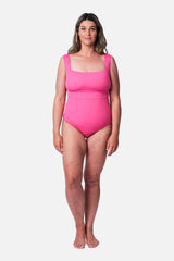 UNE PIECE-Classic Square Neck PINK