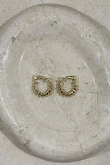 UNE PIECE-Croissant Clip-On Hoops