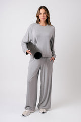 UNE PIECE-Lounge Full Length Pant GREY MARLE