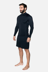 UNE PIECE-Original Mens Rashie Top BLACK