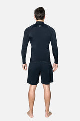 UNE PIECE-Original Mens Rashie Top BLACK