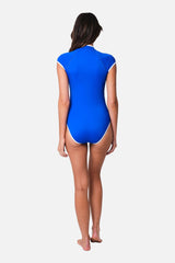UNE PIECE-Original Sexie Rashie Cap Sleeve COBALT BLUE BINDING