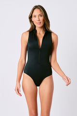 UNE PIECE-Original Sexie Rashie Racerback BLACK