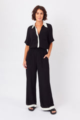 UNE PIECE-Palazzo Pants MONOCHROME