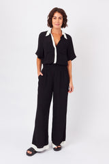 UNE PIECE-Palazzo Pants MONOCHROME