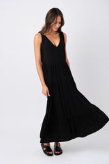 UNE PIECE-Swing Maxi Dress BLACK