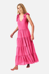 UNE PIECE-Swing Maxi Dress PINK