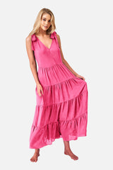 UNE PIECE-Swing Maxi Dress PINK