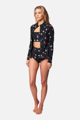 UNE PIECE-Original Sexie Rashie Top HAWTHORN BLACK