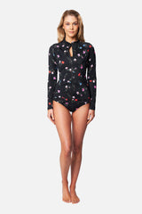 UNE PIECE-Original Sexie Rashie Top HAWTHORN BLACK