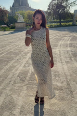 Crochet Dress OATMEAL
