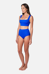 UNE PIECE-Classic Square Neck Bikini Bralette COBALT BLUE