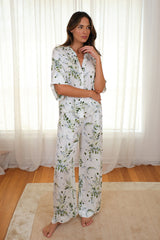 UNE PIECE-Full Length Pyjama Set LONDON BOTANICAL BLUE