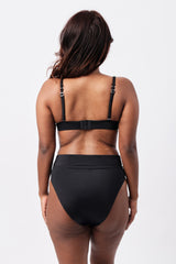 UNE PIECE-Never Say Never Bikini Bralette BLACK