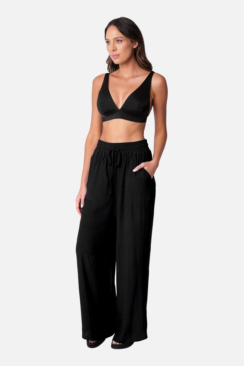 UNE PIECE-Palazzo Pants BLACK