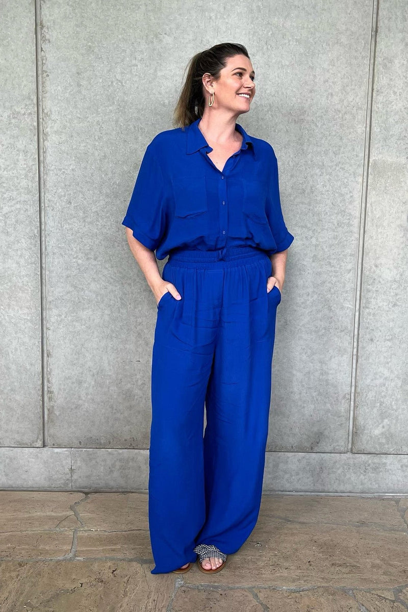 UNE PIECE-Palazzo Pants COBALT BLUE