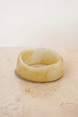 UNE PIECE-Resin Bangle IVORY