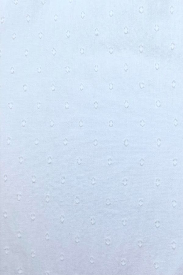 UNE PIECE-Sweetheart Neckline Maxi Dress WHITE DOBBY