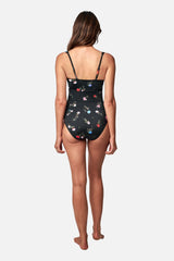 UNE PIECE-Original Bustier Balconette One Piece HAWTHORN BLACK